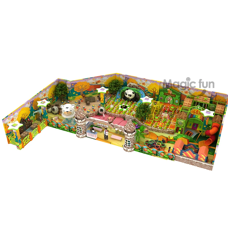 

CE Certified Indoor Facilities Kids Indoor Toys Top Quality Plaza De Juegos