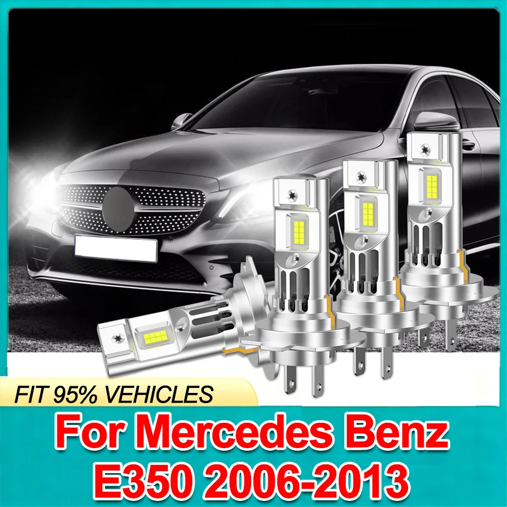 

Для Mercedes Benz E350 2006-2013 H7 комбинированные лампы дальнего/ближнего света, супер яркие 6000K IP68, адаптер не требуется, настоящий 1:1 мини-размер