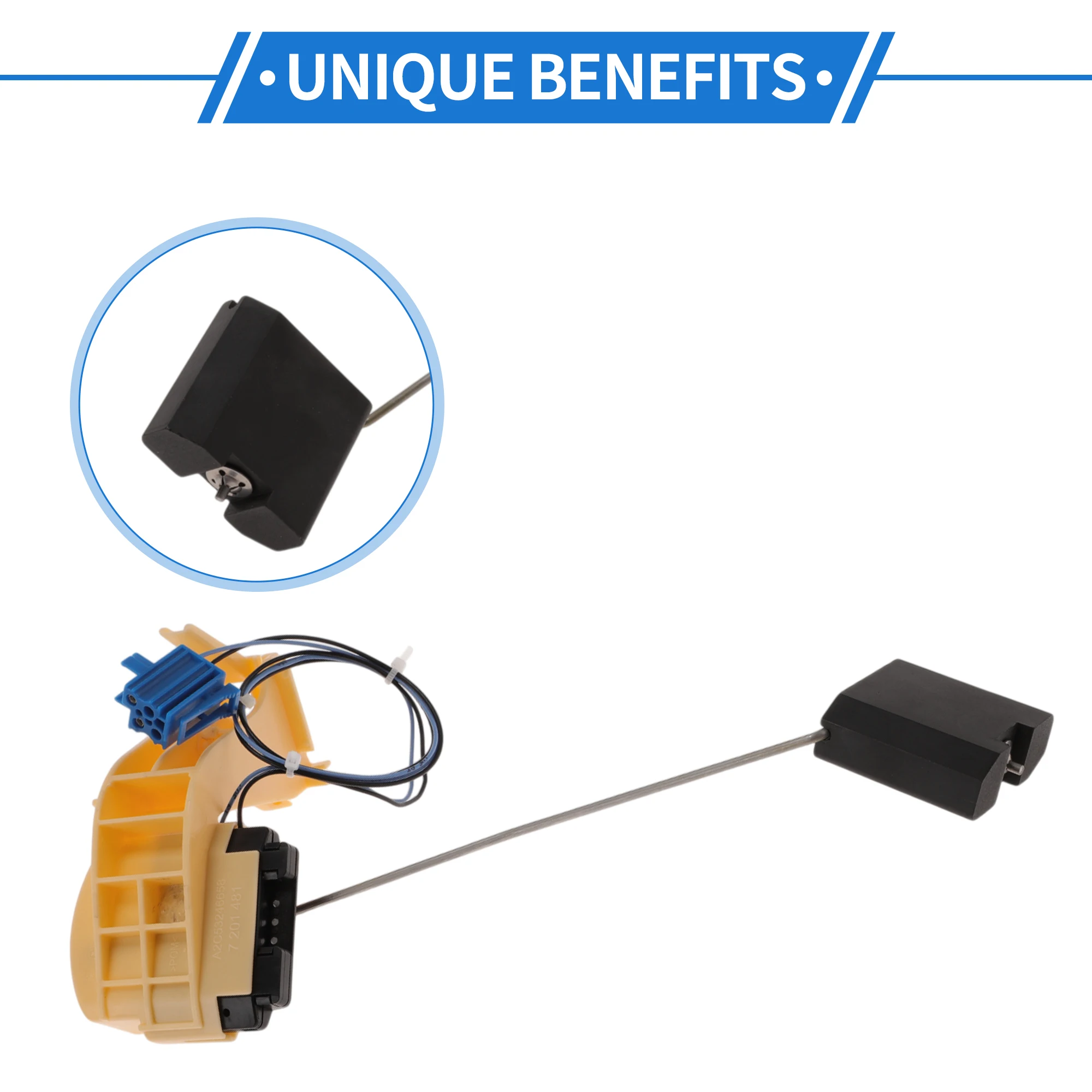 UXCELL 燃料タンク送信ユニット BMW X5 用互換品 No.16117217249 耐腐食性ハウジングと密閉コネクタ