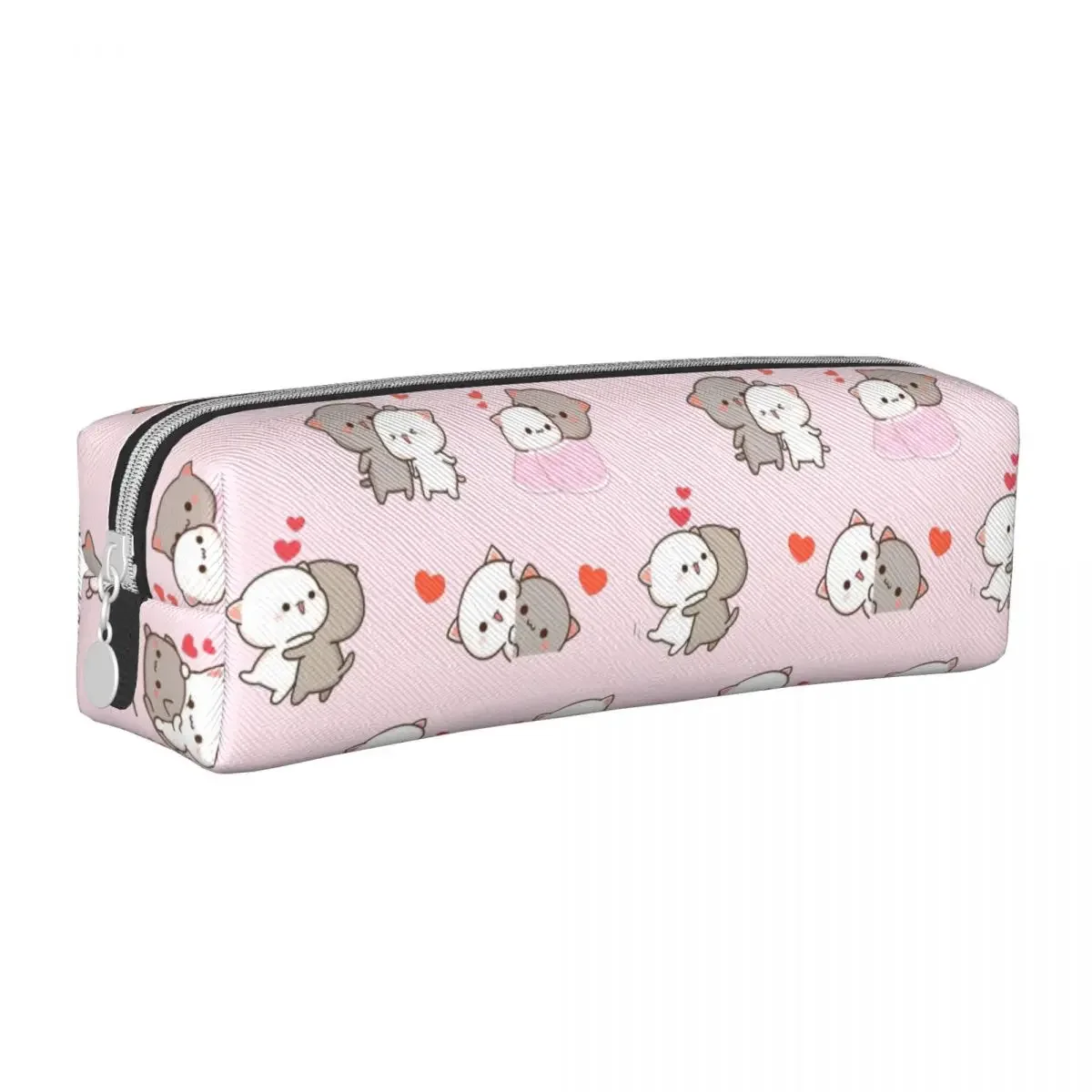 Goma Mochi Peach Pencil Cases Pen Holder Bag Student Large Storage Students School Cosmetic  Box