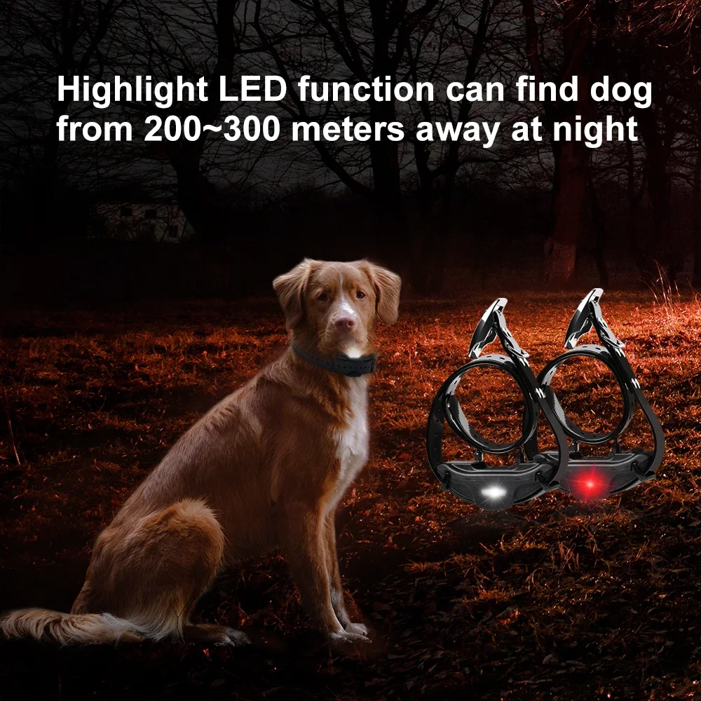 Small Dogs to Large Dogs - 2000feet Range, Up to 100 Stimulation levels Electronic Dog Training Collar with Remote