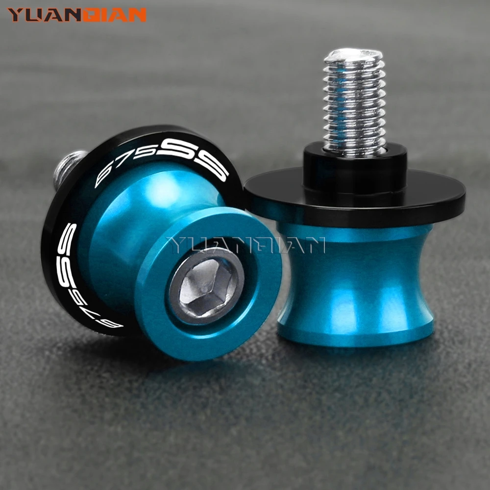 

For CFMOTO CF MOTO 675SS 675 SS 675 SS675 2024 2025 2026 Motorcycles Accessories 10MM Swingarm Spools Rear Stand Screws Sliders