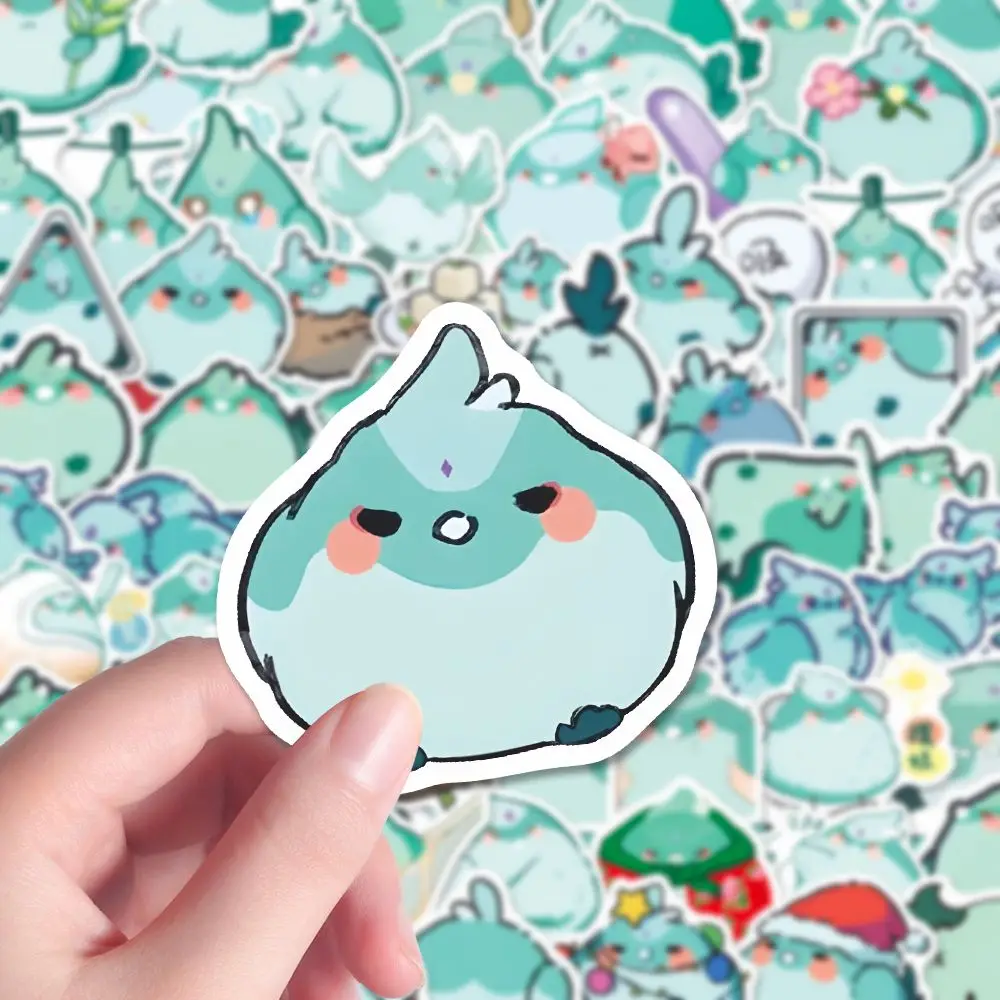 80pcs Genshin Impact Xiao Bird Stickers Gaming Peripherals self-adhesive Hand account wall and desktop diy decoration boys gift