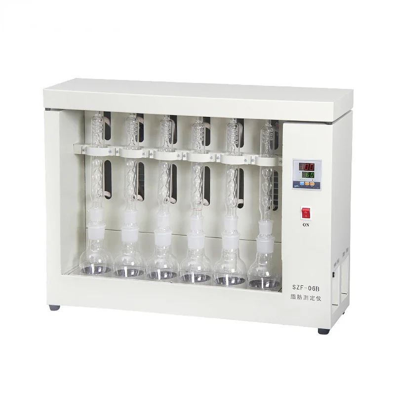 Digital Display Crude Fat Analyzer SZF-06/06a/06B/06C (Soxhlet Extraction Principle) Laboratory