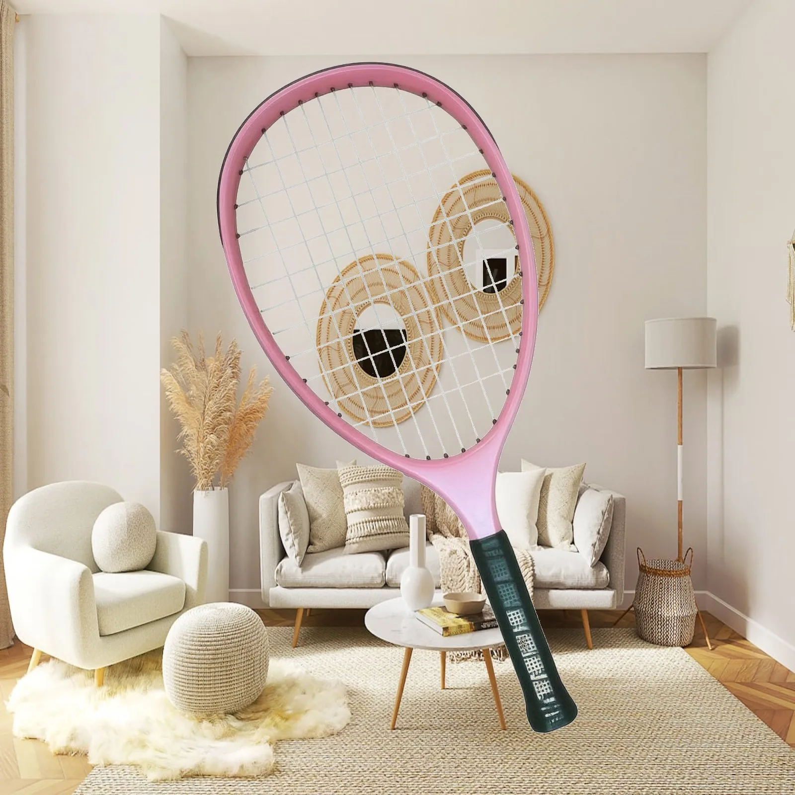 stringed-racket-nylon-string-bed-sports-gear-triangular-support