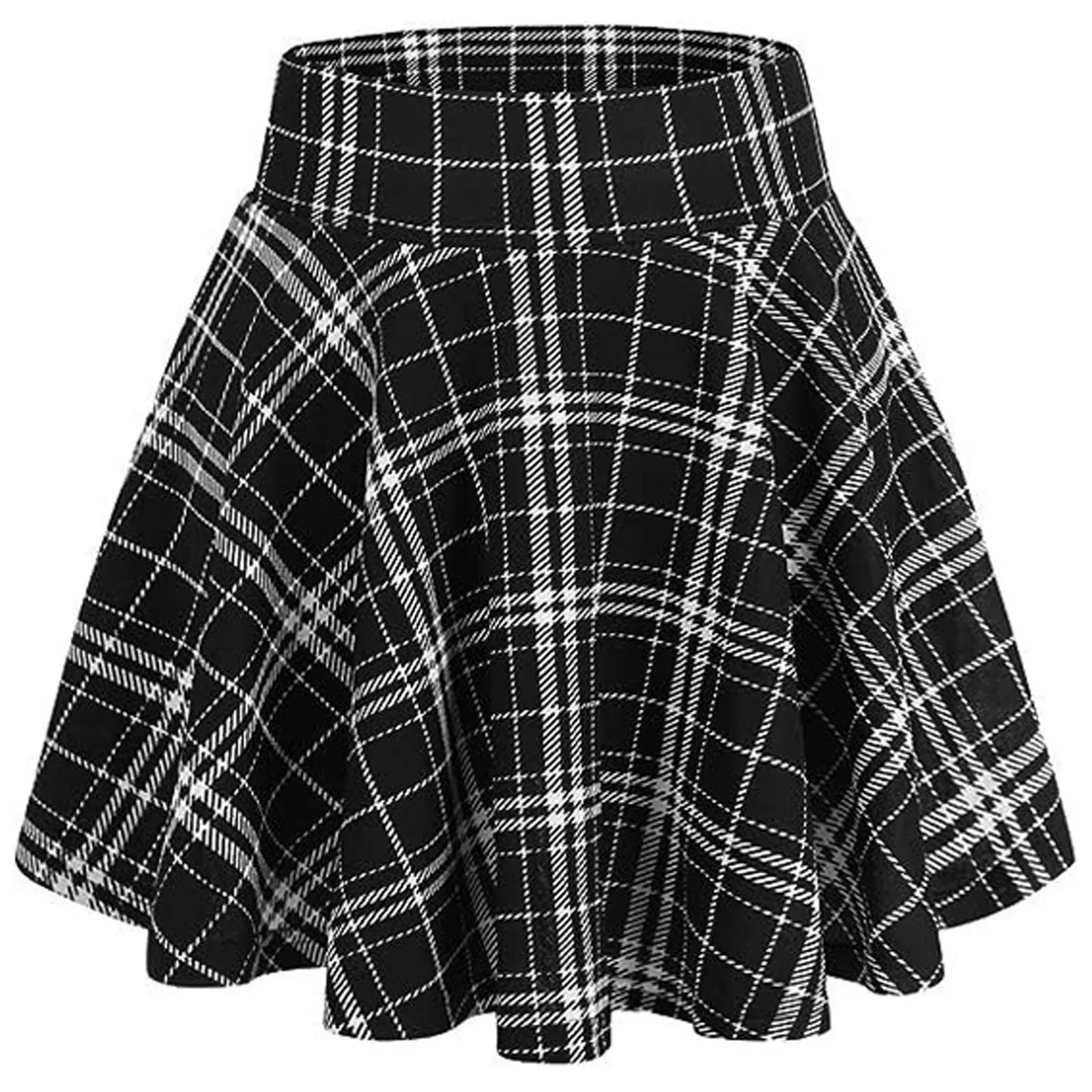 Womens Harajuku Punk Irregular Mini Pleated Skater Skirt Asymmetric Cutout High Waist Hip Hop Clubwear gothic harajuku skirt