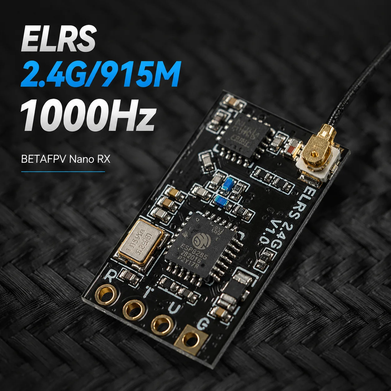 BETAFPV ELRS Nano Receiver 2.4GHz 915MHz High Sensitivity ExpressLRS Long Range RX For FPV Racing Drone Cinematic Flight New