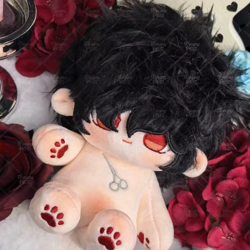 

20cm Anime Game Identity V Jack Kawaii Cosplay Soft Cotton Doll Body With Skeleton Cartoon DIY Dress Up Toy Figures Fans Gifts