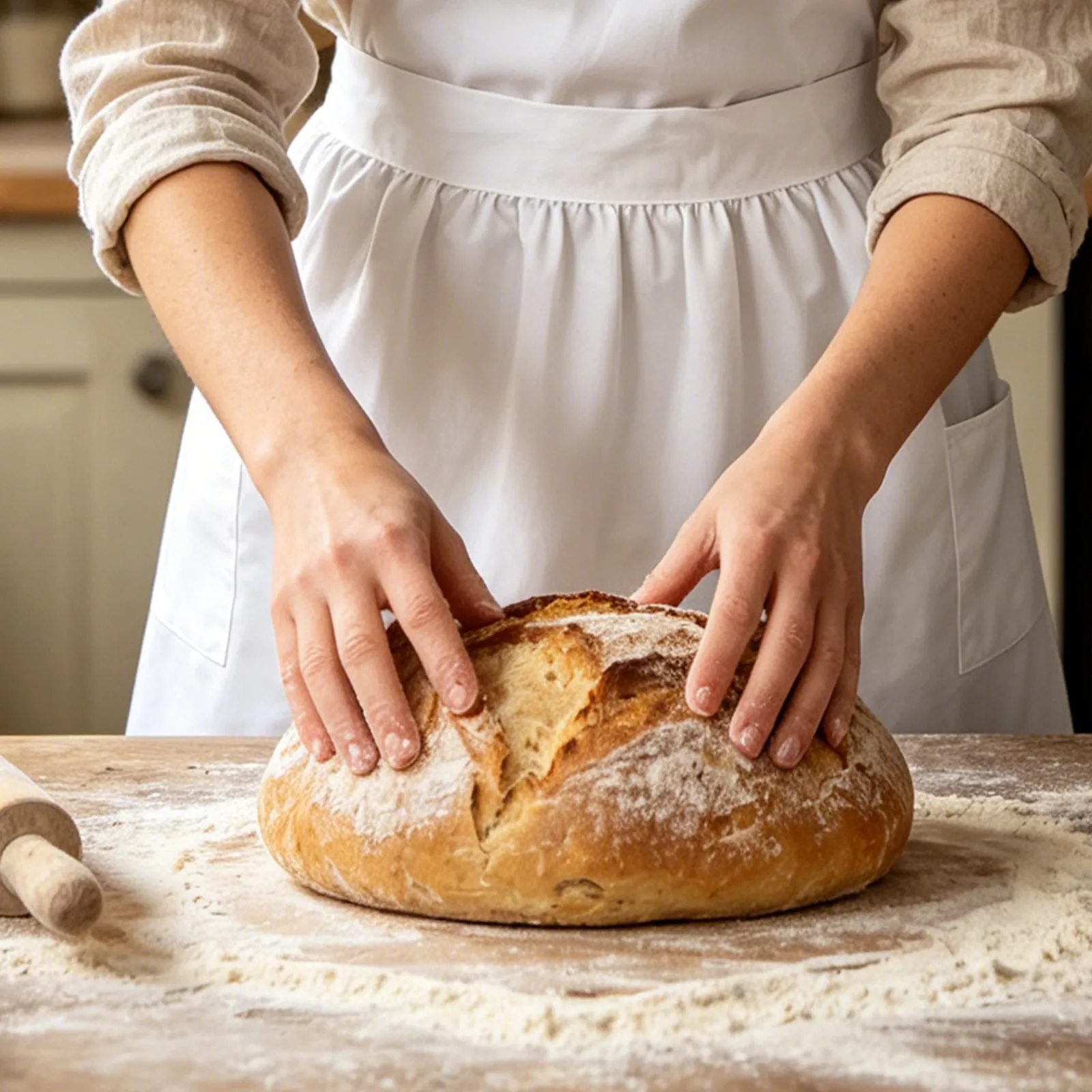 Delantal Blanco de Media Cintura, Estilo Maid, con Bolsillo, Vintage, para Cocina, Uniforme de Camarera, para Cocinar, Hornear, Personal de Restaurante