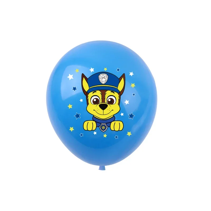 10pcs Paw Patrol Balloons Kids Birthday Party Supplies Cute Cartoon Anime Patrol Canine Theme Party Decoration Chase Toy Gifts