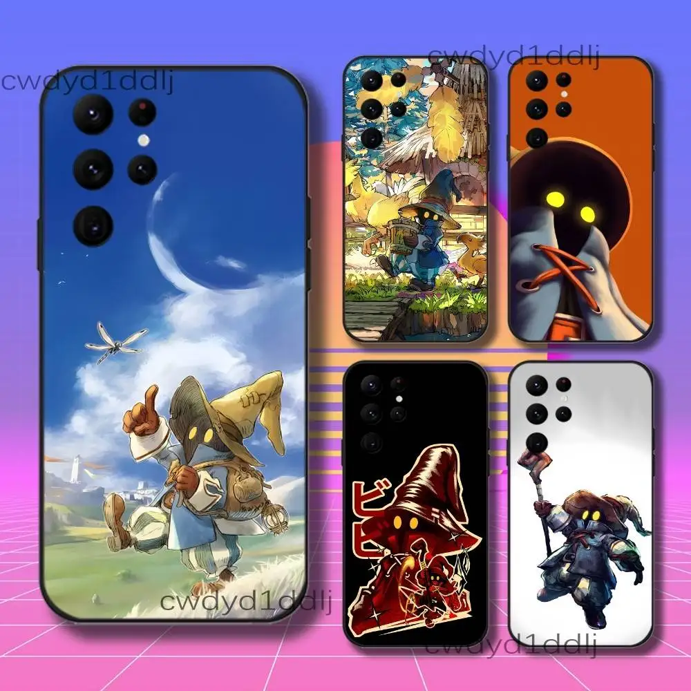 

Vivi F-Final Fantasy VI Phone Case For Samsung S10,S21,FE,S21 ,S26,S25,S24,S23,Ultra,S9,S22,Plus Black Shockproof TPU