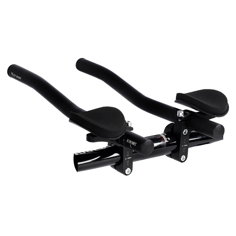 Bicycle Rest TT Handlebar Clip on Aero Bars Handlebar Ergonomic Extension Triathlon Aerobars MTB Road Bike Cycling Handlebars