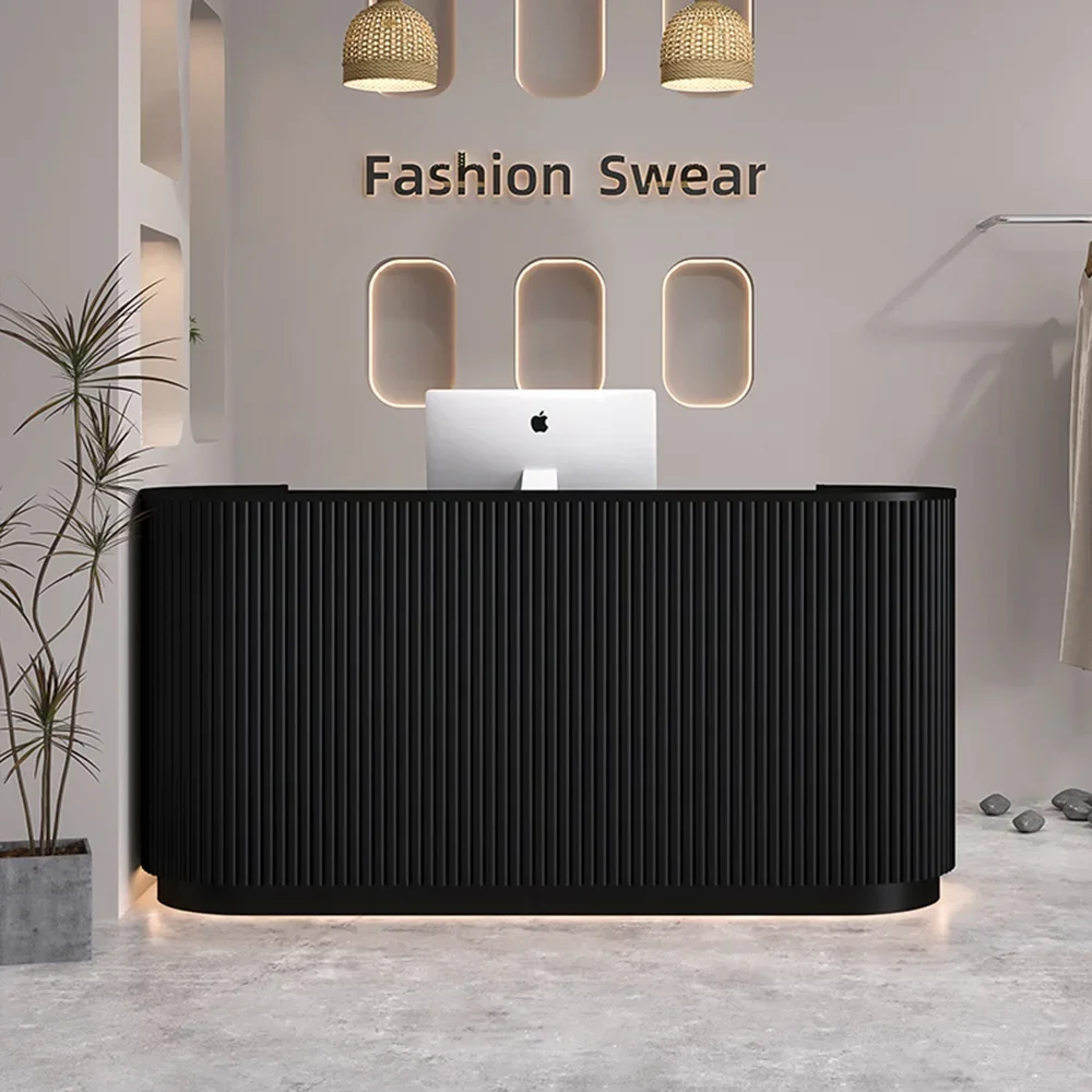 

Modern Reception Desk Beauty Salon With Cashier Counter Cheap White Mostradores Recepcion Reception Table For Office Desk