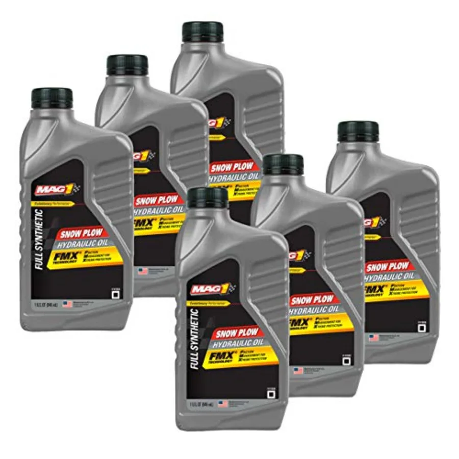 

6 Quart -50° Snow PLOW Hydraulic Oil Compatible with Meyer 15134 Fisher 28531 Western 49311