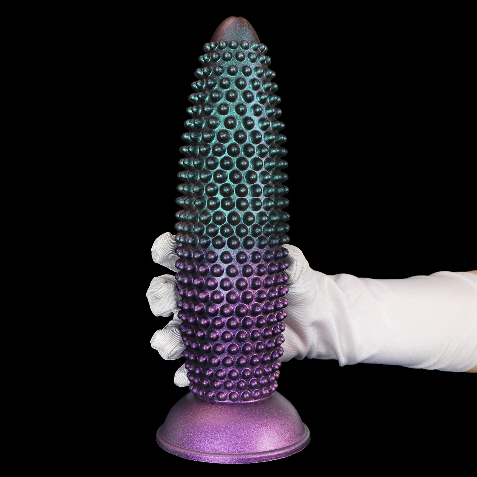 NEW Huge AnalPlug Particle Stimulation Butt PLug Suction Cup Anal Dilator Balls Big Dildo Anal Plug G-spot Sex Toy Women Men Gay - view 3