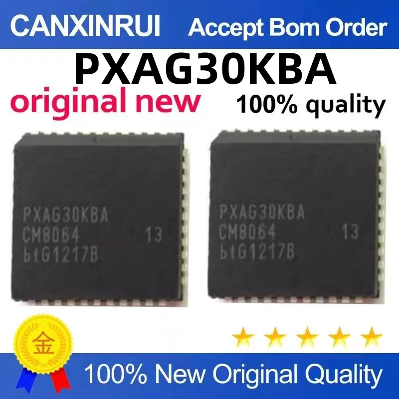 

PXAG30 PXAG30KBA 16-bit microcontroller PLCC-44 30MHz brand new and original