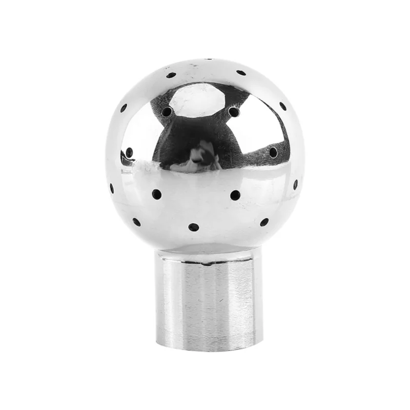 1pc G 1/2 Thread Female Stainless Steel Sanitary Spray Ball Tank Cleaning Ball( Rotary)
