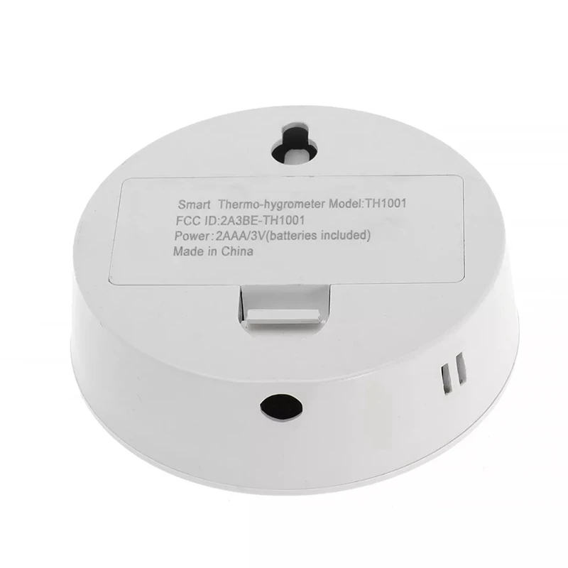 Sensor inteligente de temperatura e umidade, tela lcd, sensor de temperatura e umidade, compatível com assistente de voz