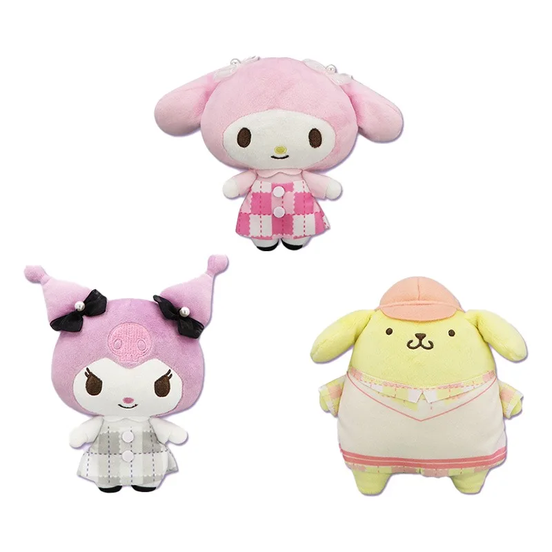 

В наличии оригинальная плюшевая игрушка FURYU Sanrio My Melody Kuromi Pompompurin с персонажем мультфильма, подарок на день рождения, праздничные подарки