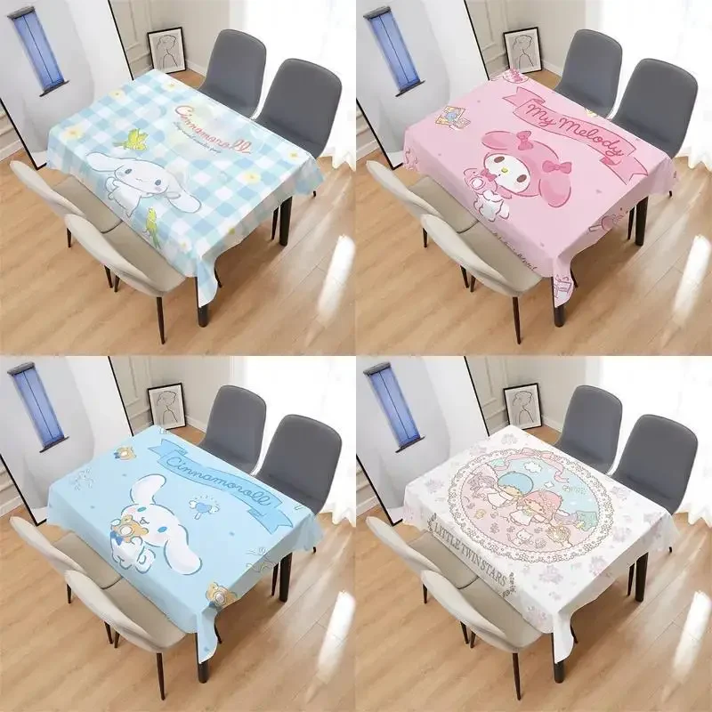 

Sanrio Kawaii Hello Kitty Coffee Tablecloth My Melody Cinnamoroll Anime Cartoon Lovely Fashionable Exquisite Duskproof Desk Pad