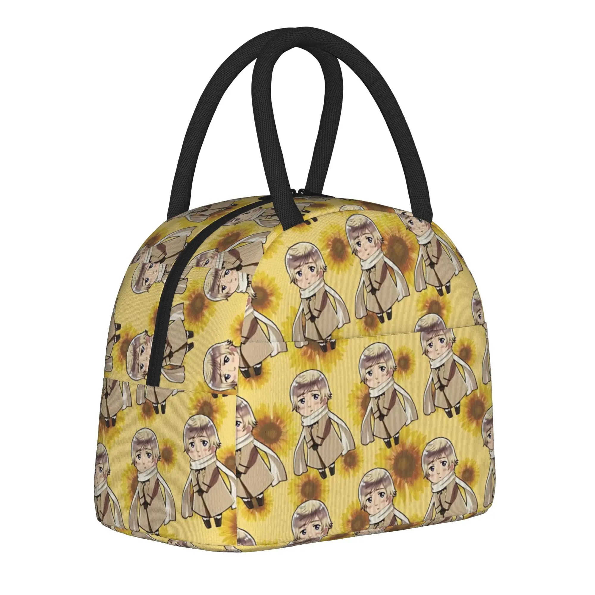 Insulated Lunch Bag Hetalias Axis Powers Merch  Lunch Container New Thermal Cooler Bento Box For Work