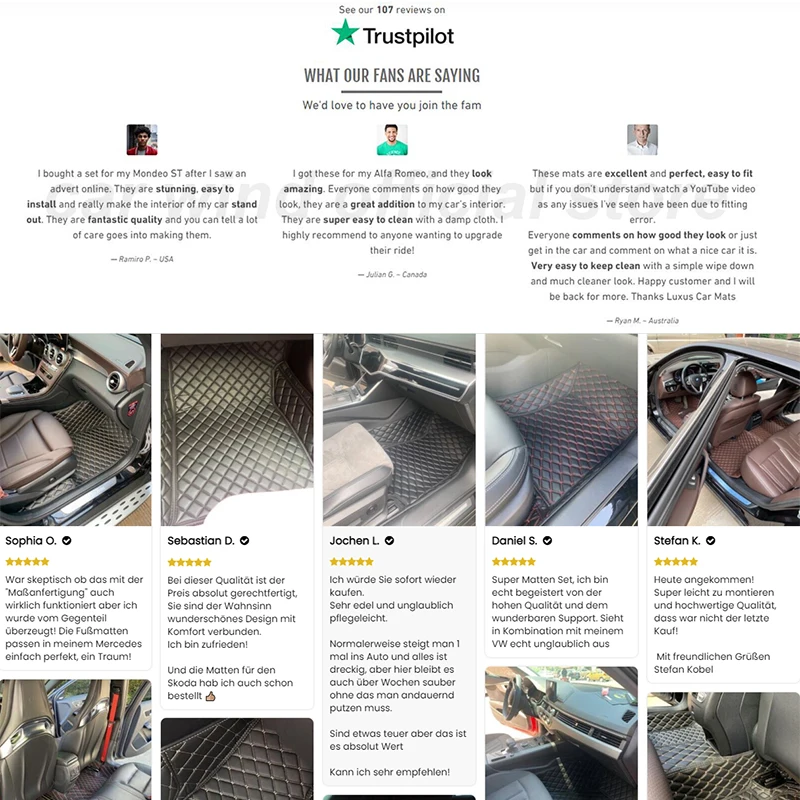 Autofußmatten für Toyota Sienna 2018~2022, Dropshipping-Zentrum, Auto-Innenraumzubehör, Lederteppiche, Fußmatten – Detail 7