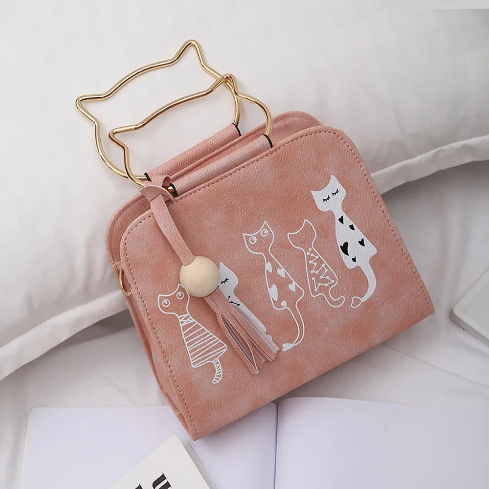 Extra Large Shoulder Bag Rabbit Cat Messenger Women Crossbody Shoulder Handbags Bag Animal Pattern Bag Bag сумка женская