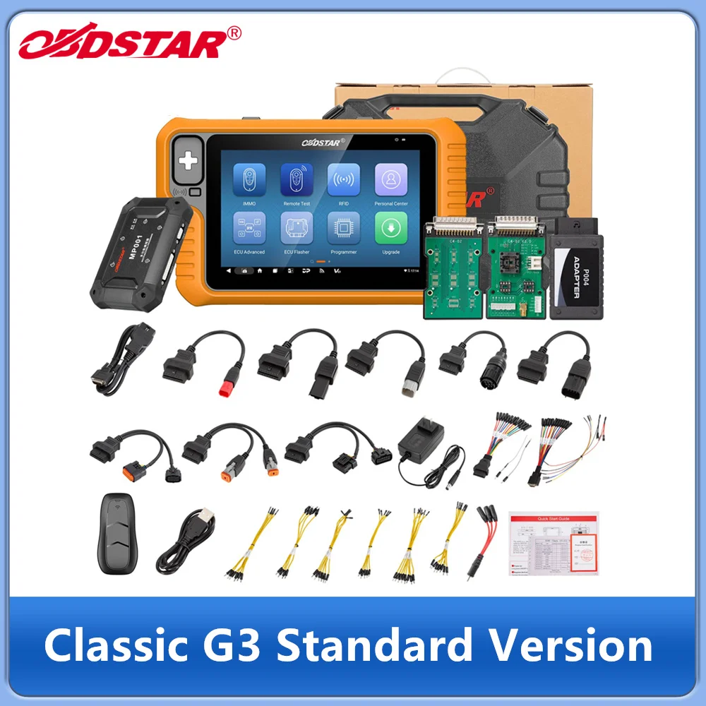 

OBDSTAR X300 Classic G3 Версия с поддержкой калибровки кластера, мигалка ЭБУ для автомобиля/HD/электронного автомобиля/мото/морского 2-летнего обновления