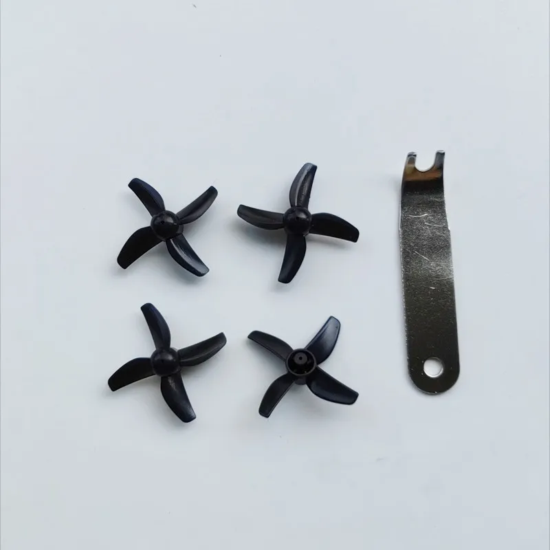 F36 DIY Mini RC Drone 30mm CW CCW Propeller Props 4Pcs 615 Motors JJRC H36 E010 Red Black