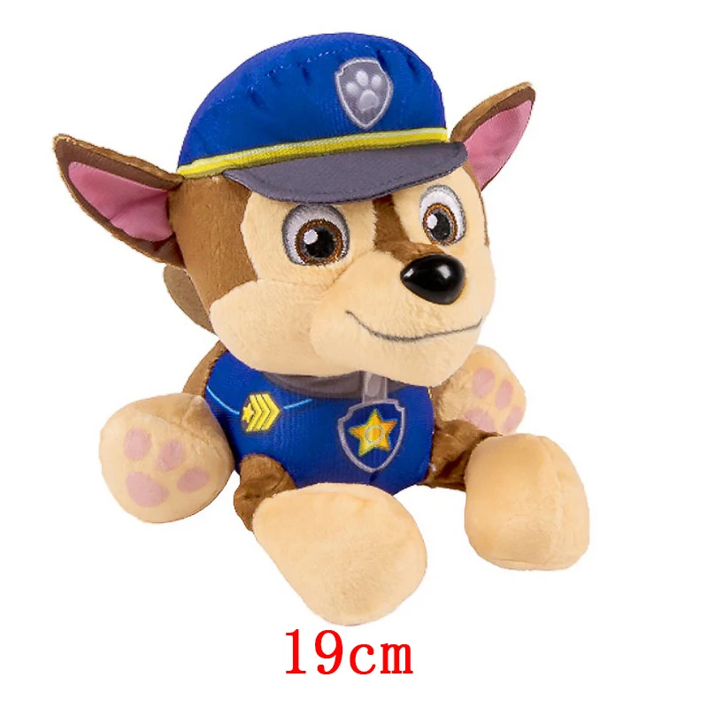 Paw Patrol Plüschtier Actionfigur Ryder Marshal Zuma Everest Cartoon Modell Zwei Haltungen Plüschtier Kindergeburtstag Party Gif