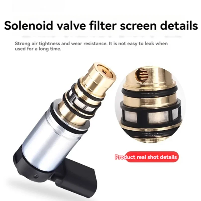 

ADAPTS The New Passat Magotan Tiguan HaoRui CC Touran Air Conditioning Compressor Solenoid Valve Frequency Conversion Valve