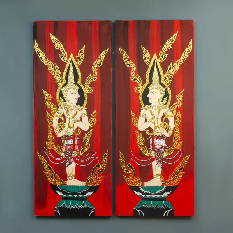 Buddha Crafts South East Asia Figure Decoration Murals