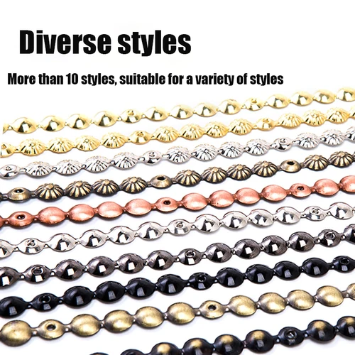 Clavo de burbuja para sofá de 1 metro, clavo de cobre, sauce, crisantemo antiguo, decoración de muebles europeos y americanos