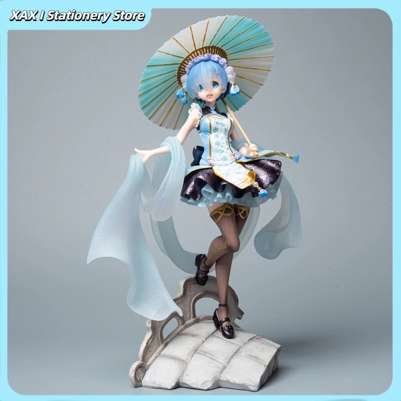 

Re:Zero Starting Life In Another World Rem Qilolita Anime Girl Figure Remu Ram Action Figure Adult Collectible Doll Toys