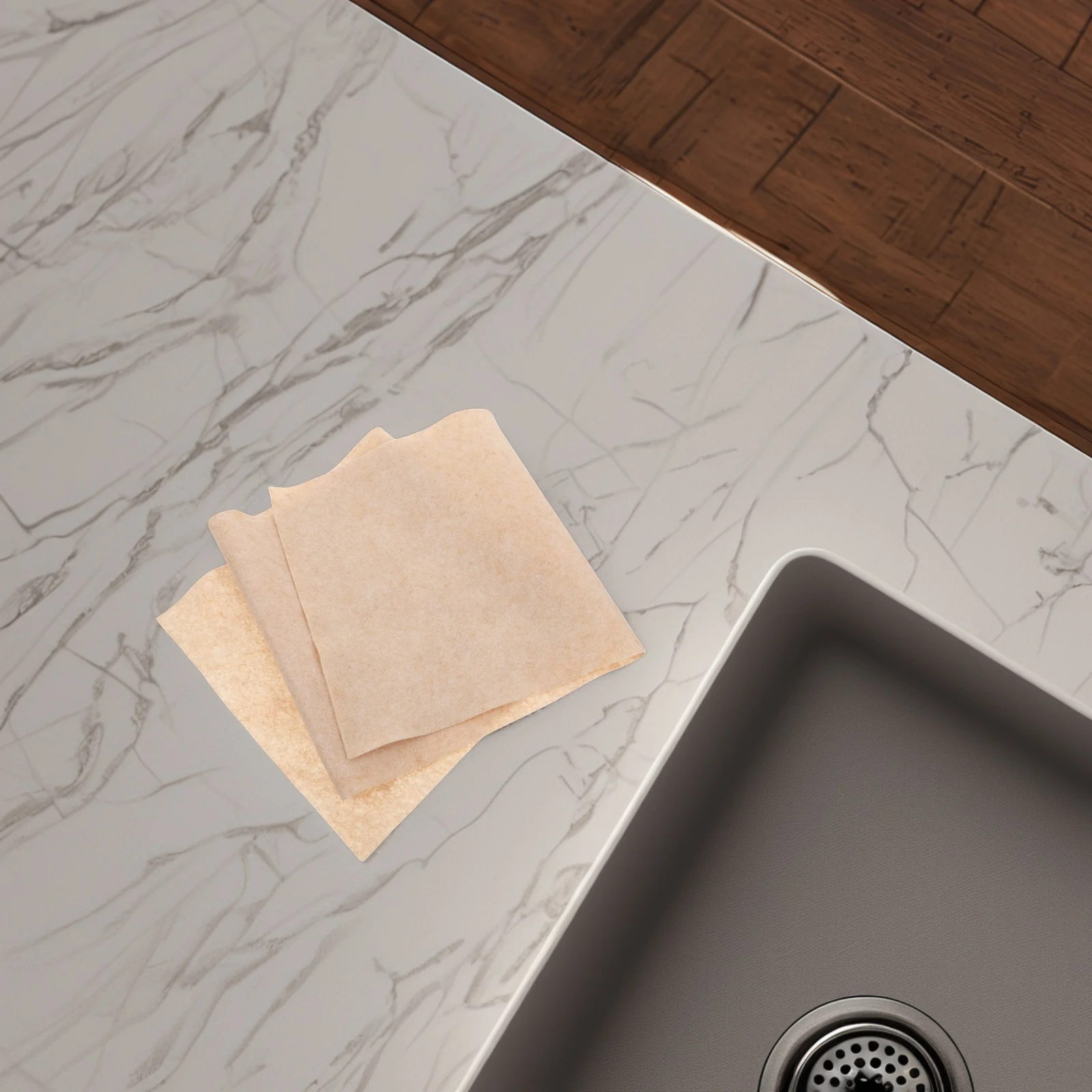 

Thickened Loofah Kitchen Towel Dish Cloth Reusable Oil-Free Cleaning Wipe Countertop Thick Sponge Washcloth Household