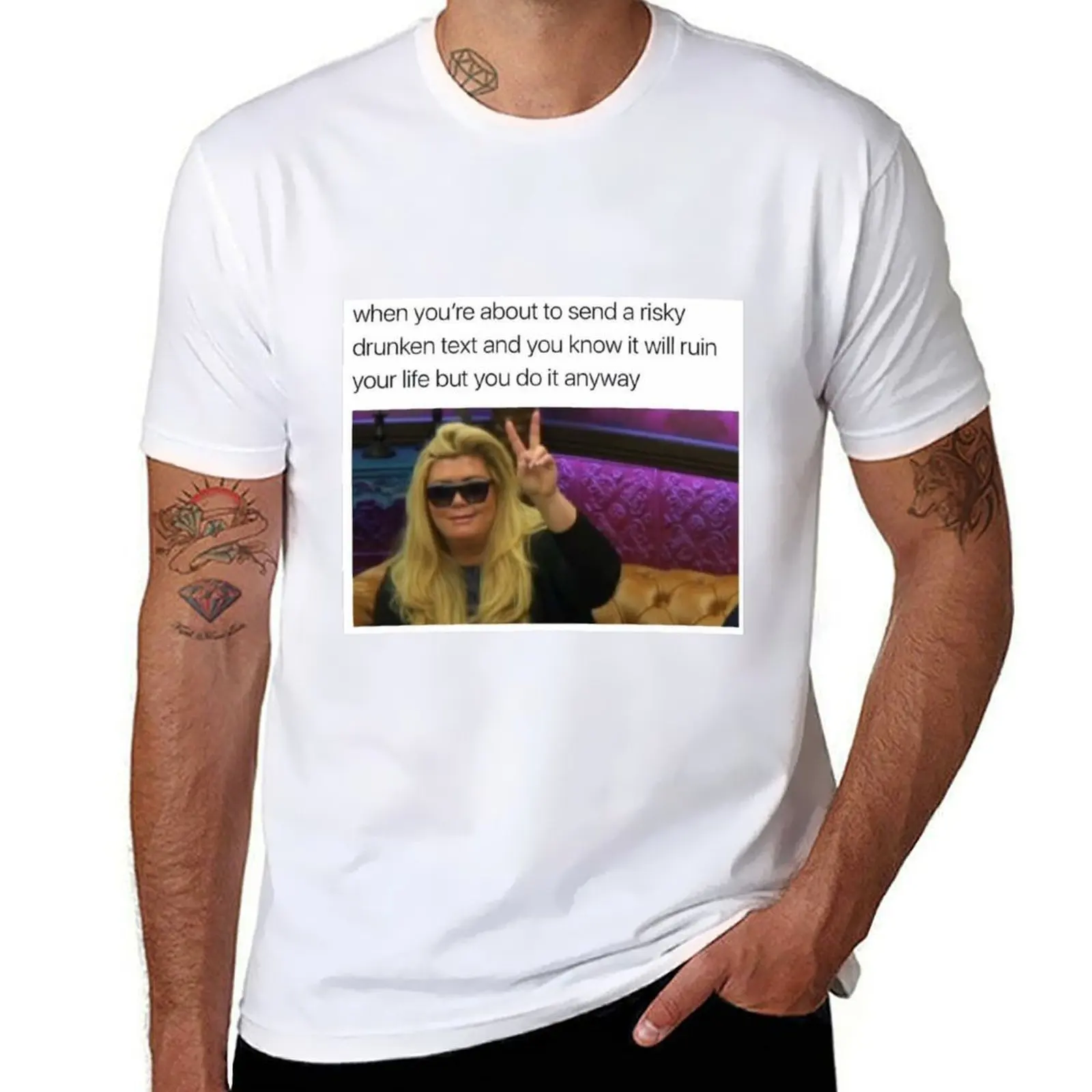 

man men for Meme t luxury t T-Shirt designer Gemma shirts cotton man white t Collins 100% shirt pack shirt brand