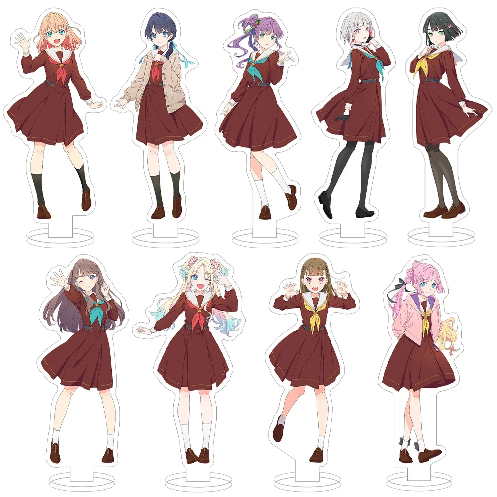 Love Live School Idol Hinoshita Kaho Murano Sayaka Otomune Kozue Yugiri Tsuzuri Osawa Rurino Anyoji Hime Акриловая подставка-орнамент