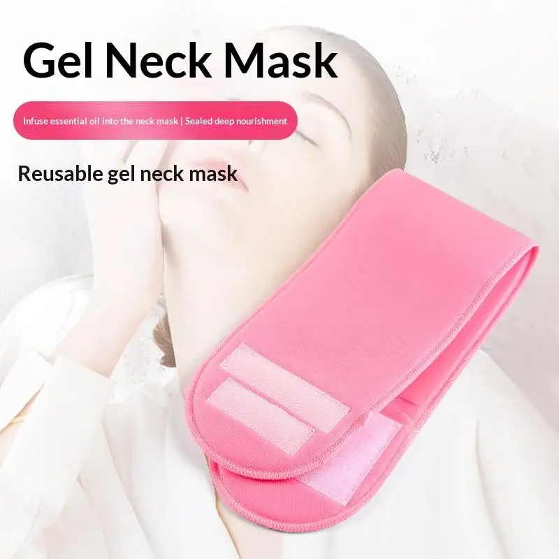 1Pc Beauty Skin Neck Care Women's Neck Mask Silicone Gel Anti Aging Patch For Neck Mask SPA Neck Wrap Mask Moisturizing Belt