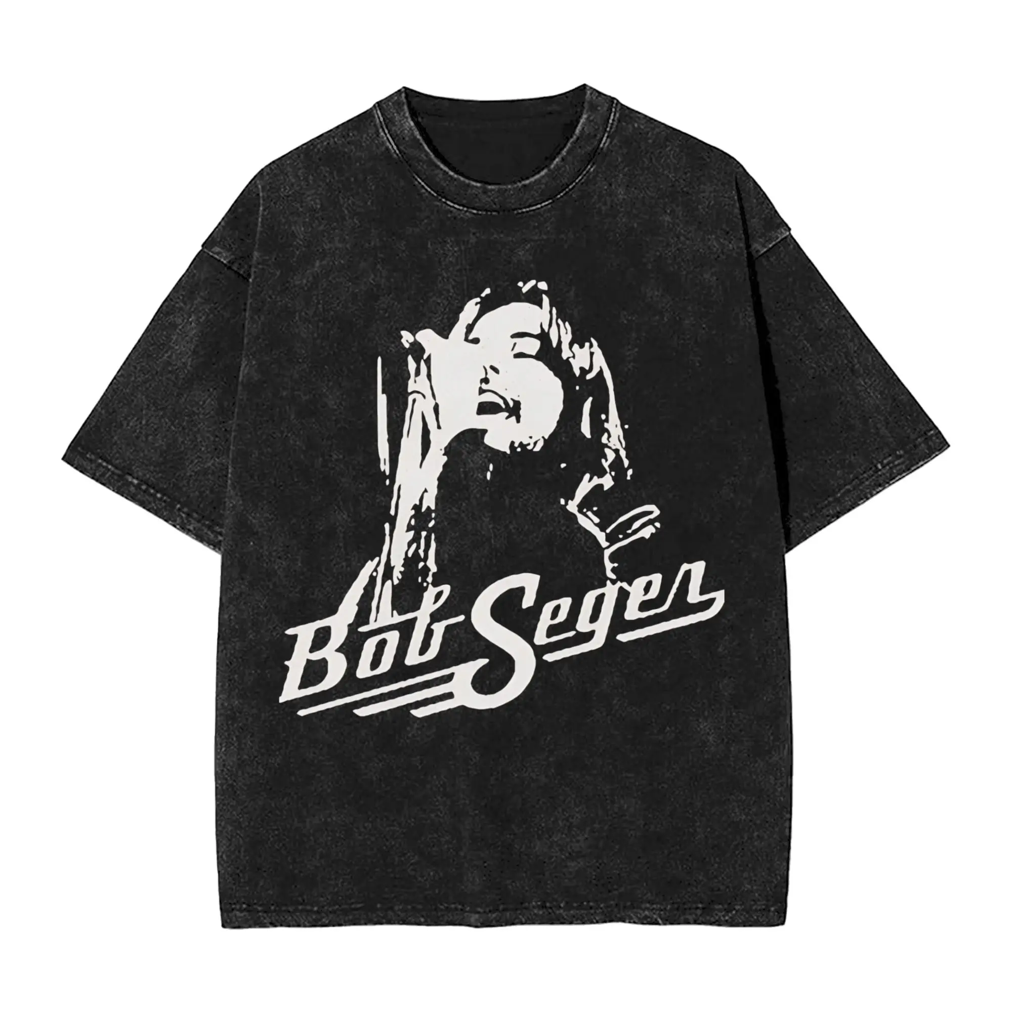 Bobs legend rock and Roll Segers Final Tour  Washed T Shirts Streetwear Hip Hop Fashion T-Shirts  Tee Shirt Men Women