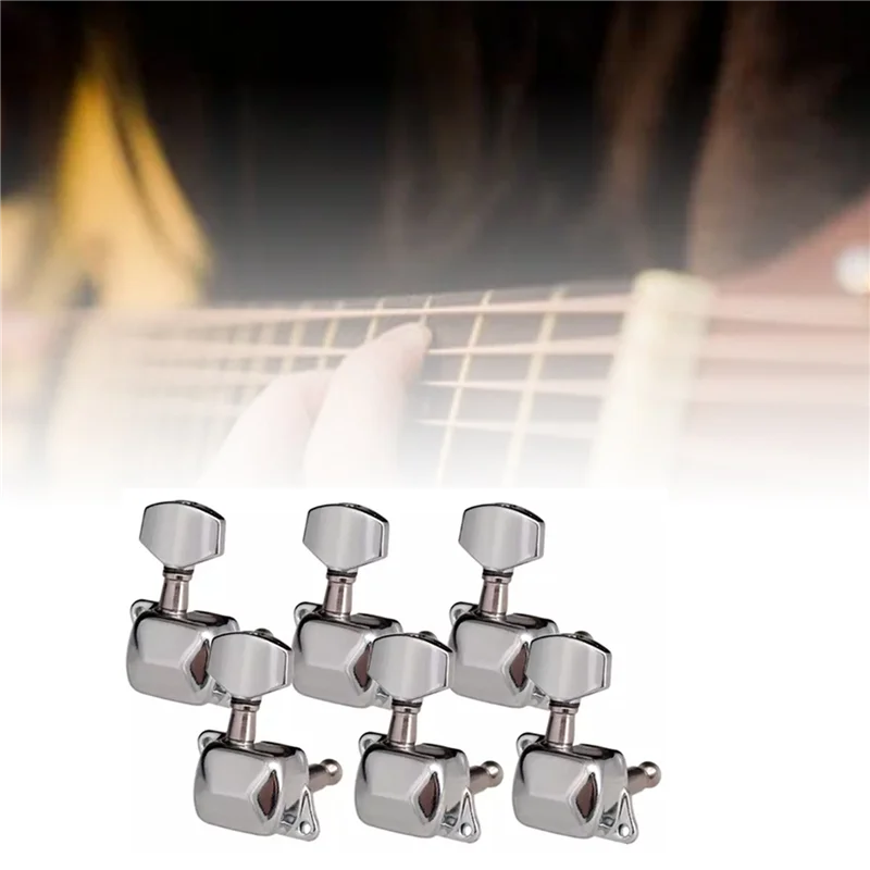 

Y67A-24R Semiclosed Guitar Tuning Peg Keys Tuners Machine Head Electric Guitar Part Replacement Musical