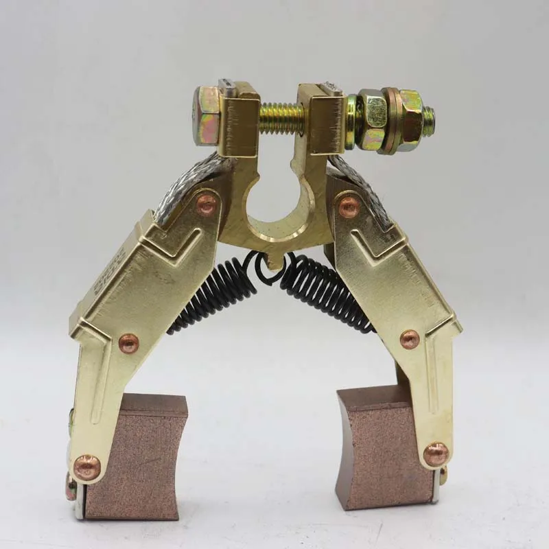 

220V 380V Universal Motor Carbon Brush Holder Assembly High Power V Shaped Copper Brush