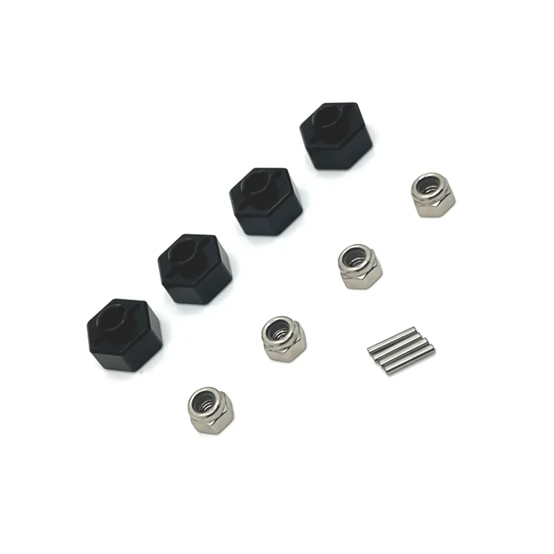 Metal Upgrade 12mm Coupling Lock Nut For MN Model 1/12 MN168 RC Car Parts