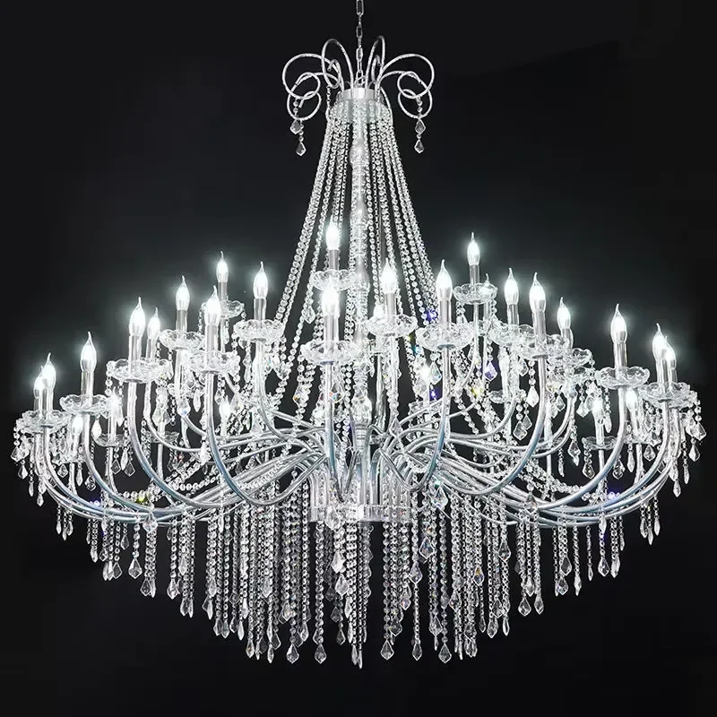 High Quality LED Crystal Chandelier for Living Room Home Interior Decoration Export Price
