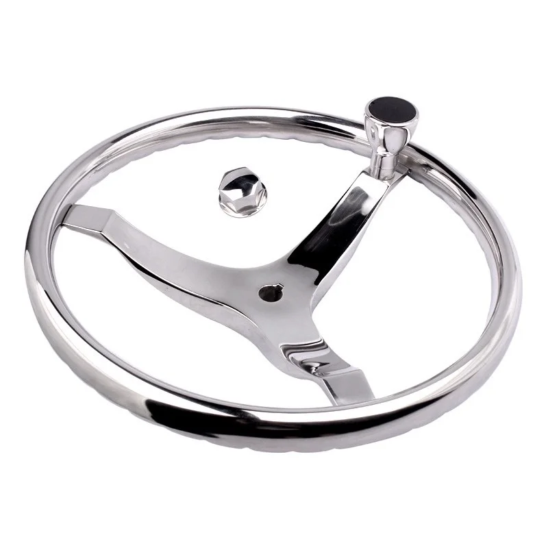 

New arrival Boat accessories Steering Wheel 13.5'' Stainless Steel 304 316 For Marine Yacht