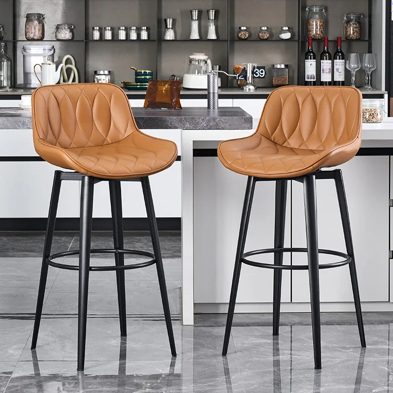 

Роскошный современный барный стул, простой табурет, кухонный остров, эстетический шезлонг, дизайнерская мебель для мероприятий Sillas Para Barra, коммерческая мебель