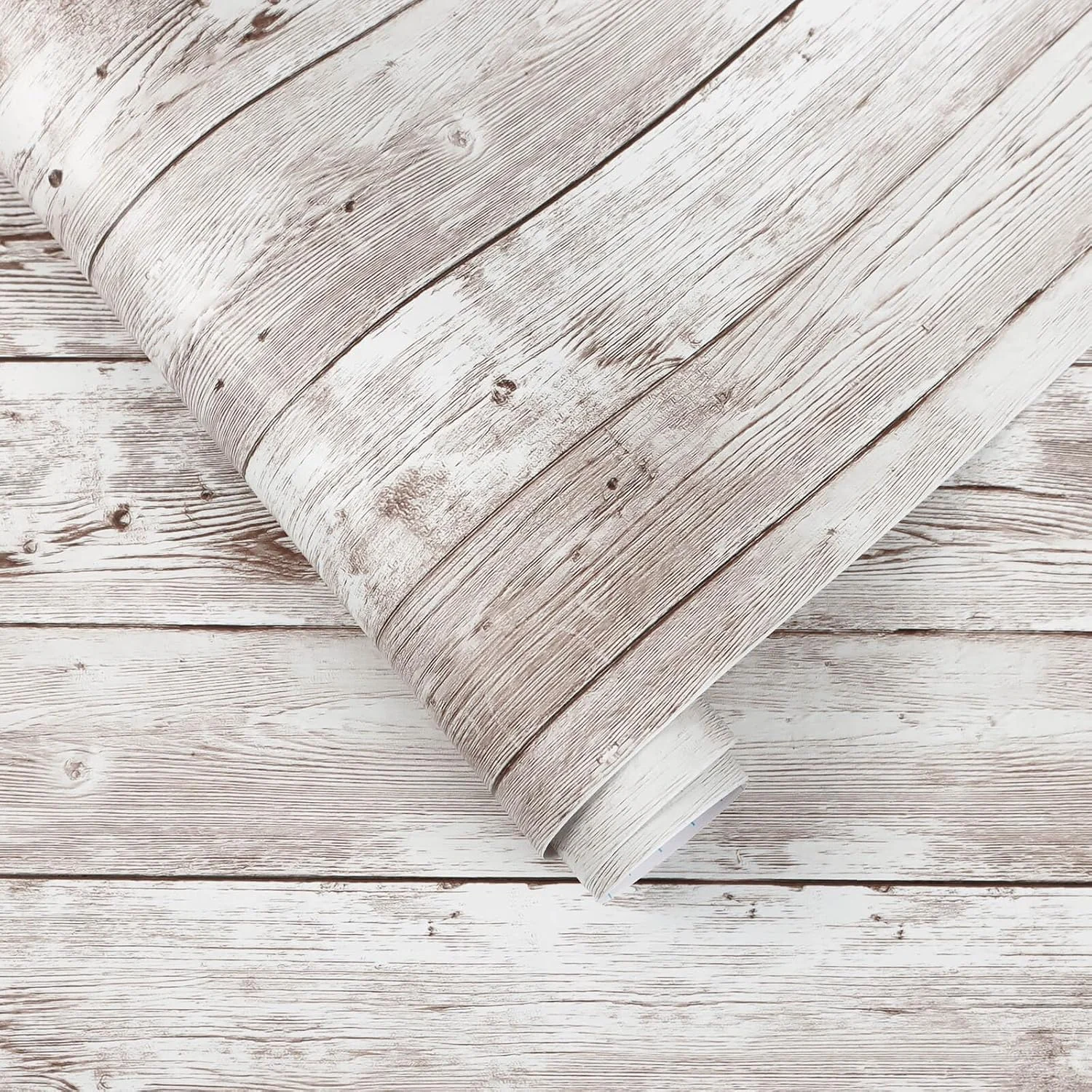 Wood Peel and Stick Wallpaper Vintage Wood Grain Self Adhesive Wall Paper Removable Contact Paper for Cabinets Countertop Decor