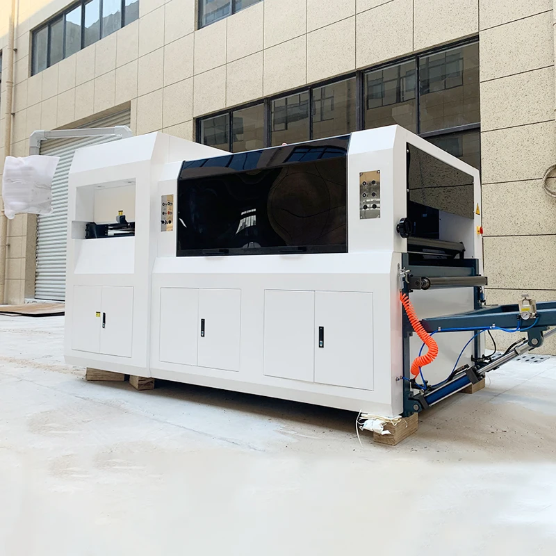 مراوح الورق لفة إلى آلة قطع الورق آلة قطع القوالب الورقية الأوتوماتيكية #4