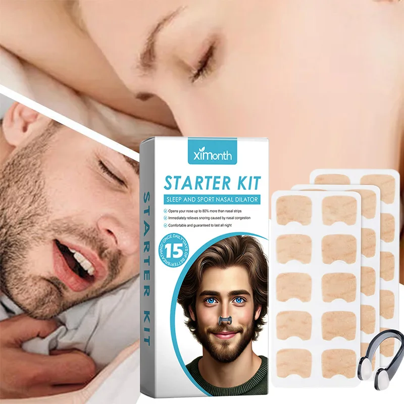 Breath Nasal Strips Right Aid Stop Snoring Nose Patch Good Sleeping Patch Easier Breath Sleep Aid Decive Snore Prevention Gadget