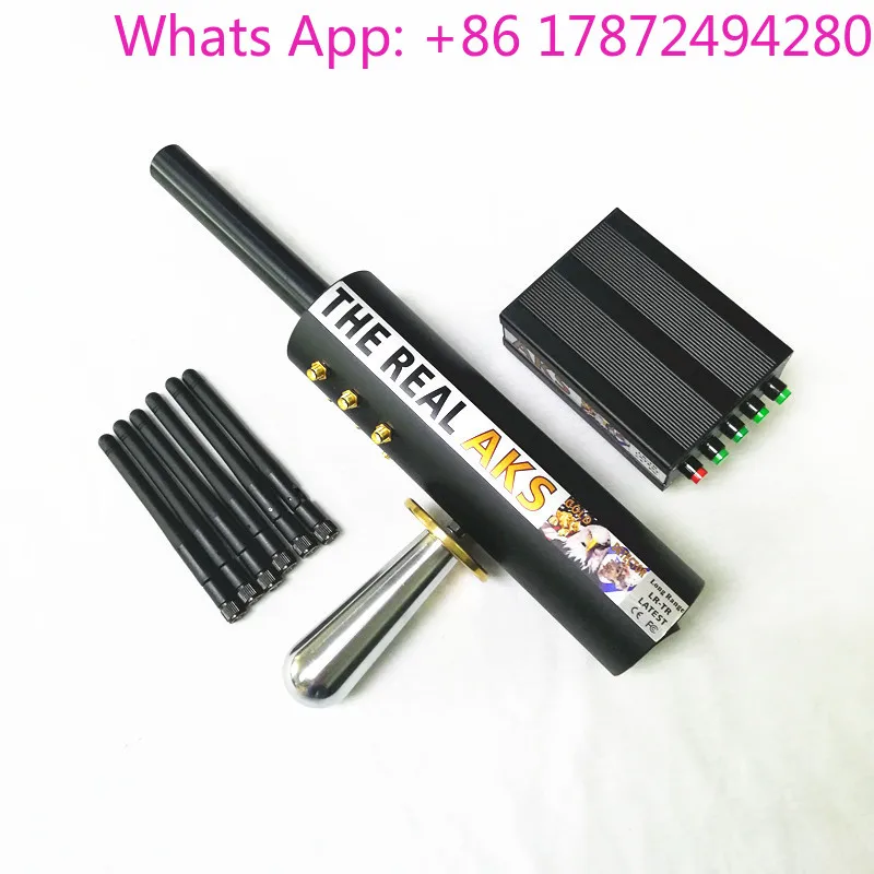 Handheld Metal Detector Filter Original Case Built-in Battery 8 Inches Sensitivity for Silver Gem Diamond