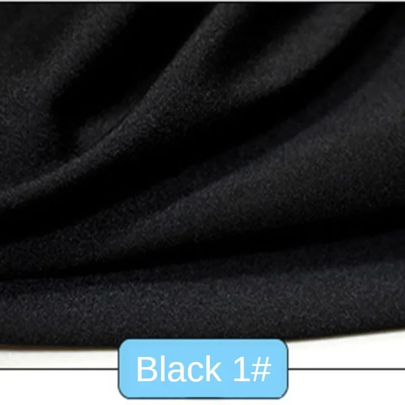 Elastic Crepe Chiffon Fabric Per Meter for Dress Lining Clothes Scarf Curtain Diy Sewing Needlework Cloth Anti-static Thin White